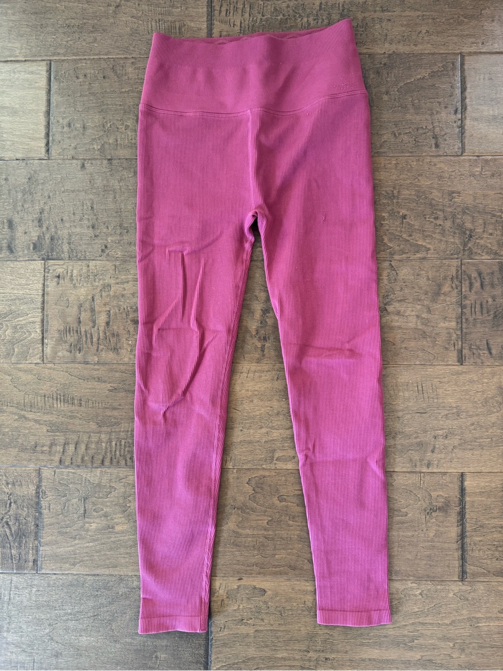 Spiritual Gangster Pink Ribbed Leggings XS/S
